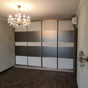 Встроенный шкаф цвета Сосна лоредо / Коричневый, Кофе софт (4 двери) Фото 2