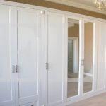 Зеркальный шкаф в стиле прованс цвета Белый / Массив Бианко (8 дверей) Фото 10