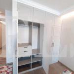 Шкаф в спальню в стиле неоклассика цвета Серый / Серый софт (4 двери) Фото 3