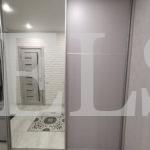 Шкаф в прихожую в стиле минимализм цвета Титан / Серебро, Титан (3 двери) Фото 2
