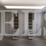 Шкаф в спальню в классическом стиле цвета Белый / Белый (8 дверей) Фото 2
