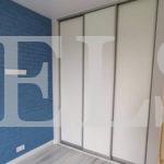 Встраиваемый шкаф в стиле минимализм цвета Белый / Белый (3 двери) Фото 1