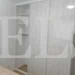 Встраиваемый шкаф в стиле модерн цвета Белый / Мрамор бежевый (3 двери) Фото 4