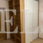 Встраиваемый шкаф в стиле модерн цвета Дуб сантана золотистый / Белый (2 двери) Фото 1