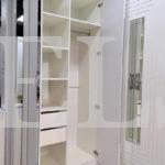 Встраиваемый угловой шкаф цвета Белый Премиум гладкий / Белый софт, Зеркало (4 двери) Фото 4