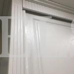 Шкаф-купе в классическом стиле цвета Белый / Ясень белый (3 двери) Фото 6