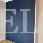 Шкаф в нишу в стиле неоклассика цвета Дуб галифакс натуральный / Маренго софт (4 двери) Фото 1