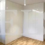 Встраиваемый угловой шкаф цвета Белый Премиум гладкий / Белый глянец (6 дверей) Фото 1