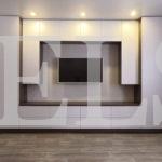 Шкаф в гостиную в стиле минимализм цвета Джара мистери / Белый (10 дверей) Фото 1
