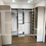 Гардеробный шкаф в стиле модерн цвета Дуб млечный / Белый глянец (3 двери) Фото 5