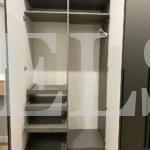 Шкаф в прихожую в стиле хай-тек цвета Дуб млечный / Грей софт (5 дверей) Фото 9