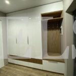 Шкаф в прихожую в стиле модерн цвета Пикар / Белый глянец (4 двери) Фото 1