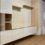 Шкаф в гостиную в стиле минимализм цвета Пикар / Белый глянец (7 дверей) Фото 7