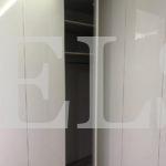 Встраиваемый угловой шкаф цвета Дуб шамони темный / Белый глянец (6 дверей) Фото 3
