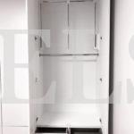 Шкаф с крашеными фасадами в стиле минимализм цвета Белый, Серый / Белый (4 двери) Фото 3