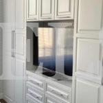 Шкаф в спальню в стиле неоклассика цвета Белый / Белый (7 дверей) Фото 4