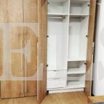 Шкаф с фасадами ЛДСП в стиле модерн цвета Белый / Дуб галифакс натуральный (4 двери) Фото 3