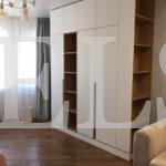 Шкаф с фасадами ЛДСП в стиле хай-тек цвета Дуб сонома / Белый (4 двери) Фото 1
