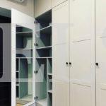 Шкаф с крашеными фасадами в стиле прованс цвета Серый / Светло-серый (4 двери) Фото 3