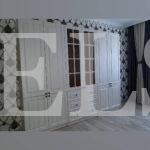 Шкаф с фасадами МДФ в пленке в стиле модерн цвета Белый / Дуб шервуд жемчуг (6 дверей) Фото 2