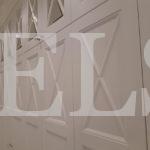 Шкаф с крашеными фасадами в стиле прованс цвета Белый / Сигнальный белый (10 дверей) Фото 4