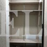 Шкаф в прихожую в стиле хай-тек цвета Дуб галифакс белый / Белый (5 дверей) Фото 4