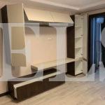 Шкаф в гостиную в стиле минимализм цвета Белый, Венге / Венге, Джелато софт (4 двери) Фото 2