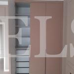 Шкаф с фасадами МДФ в пленке в стиле минимализм цвета Серый / Роза матовая (3 двери) Фото 2