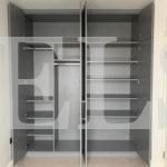 Шкаф в спальню в стиле прованс цвета Серый / Серый софт (4 двери) Фото 2