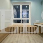 Шкаф вокруг окна в стиле минимализм цвета Белый, Дуб баррик светлый / Белый, Дуб Баррик светлый (4 двери) Фото 5