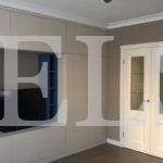Шкаф в гостиную в стиле минимализм цвета Светло-серый / Серый софт (7 дверей) Фото 2