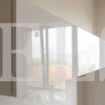 Шкаф в гостиную в стиле хай-тек цвета Белый, Серый / Белый глянец, Серый глянец () Фото 4