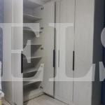 Распашной шкаф в стиле минимализм цвета Дуб эльза / Дуб эльза (5 дверей) Фото 2