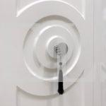 Распашной шкаф в стиле прованс цвета Белый базовый / Белый (4 двери) Фото 3