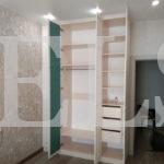Зеркальный шкаф в классическом стиле цвета Перламутр / Белый (4 двери) Фото 4