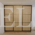 Шкаф с фасадами ЛДСП в стиле минимализм цвета Дуб сонома / Дуб сонома (3 двери) Фото 1