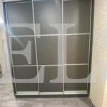 Шкаф с фасадами ЛДСП в стиле минимализм цвета Трюфель коричневый / Трюфель коричневый (3 двери) Фото 2