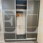 Шкаф с фасадами ЛДСП в стиле минимализм цвета Трюфель коричневый / Трюфель коричневый (3 двери) Фото 5