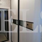 Шкаф с фасадами ЛДСП в стиле хай-тек цвета Дуб атланта / Белый (2 двери) Фото 2