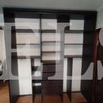Шкаф с фасадами ЛДСП в стиле модерн цвета Венге / Белый, Венге мали (3 двери) Фото 2