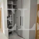 Шкаф с фасадами ЛДСП в стиле минимализм цвета Серый / Серый (4 двери) Фото 4