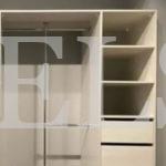 Встраиваемый шкаф цвета Белый Премиум гладкий / Зеркало, Серый монументальный (4 двери) Фото 3