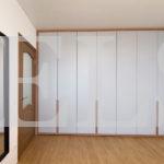 Встраиваемый шкаф цвета Белый, Бук бавария / Белый софт (7 дверей) Фото 1