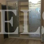 Шкаф с пескоструйным рисунком в стиле модерн цвета Перламутр / Серебро (3 двери) Фото 3