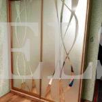 Шкаф с пескоструйным рисунком в стиле кантри цвета Дуб сонома / Серебро (2 двери) Фото 1