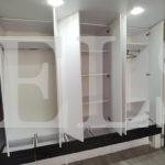Шкаф в спальню в стиле минимализм цвета Белый / Белый глянец, Венге мали (6 дверей) Фото 3