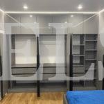 Шкаф в спальню в стиле модерн цвета Оникс серый / Серый глянец (6 дверей) Фото 2