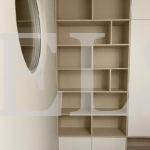 Шкаф в детскую в стиле минимализм цвета Капучино / Белый (4 двери) Фото 3