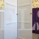Шкаф в нишу в стиле прованс цвета Белый / Белый (3 двери) Фото 4