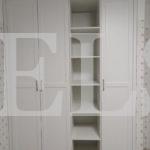Шкаф в детскую в стиле прованс цвета Белый / Белый (4 двери) Фото 1